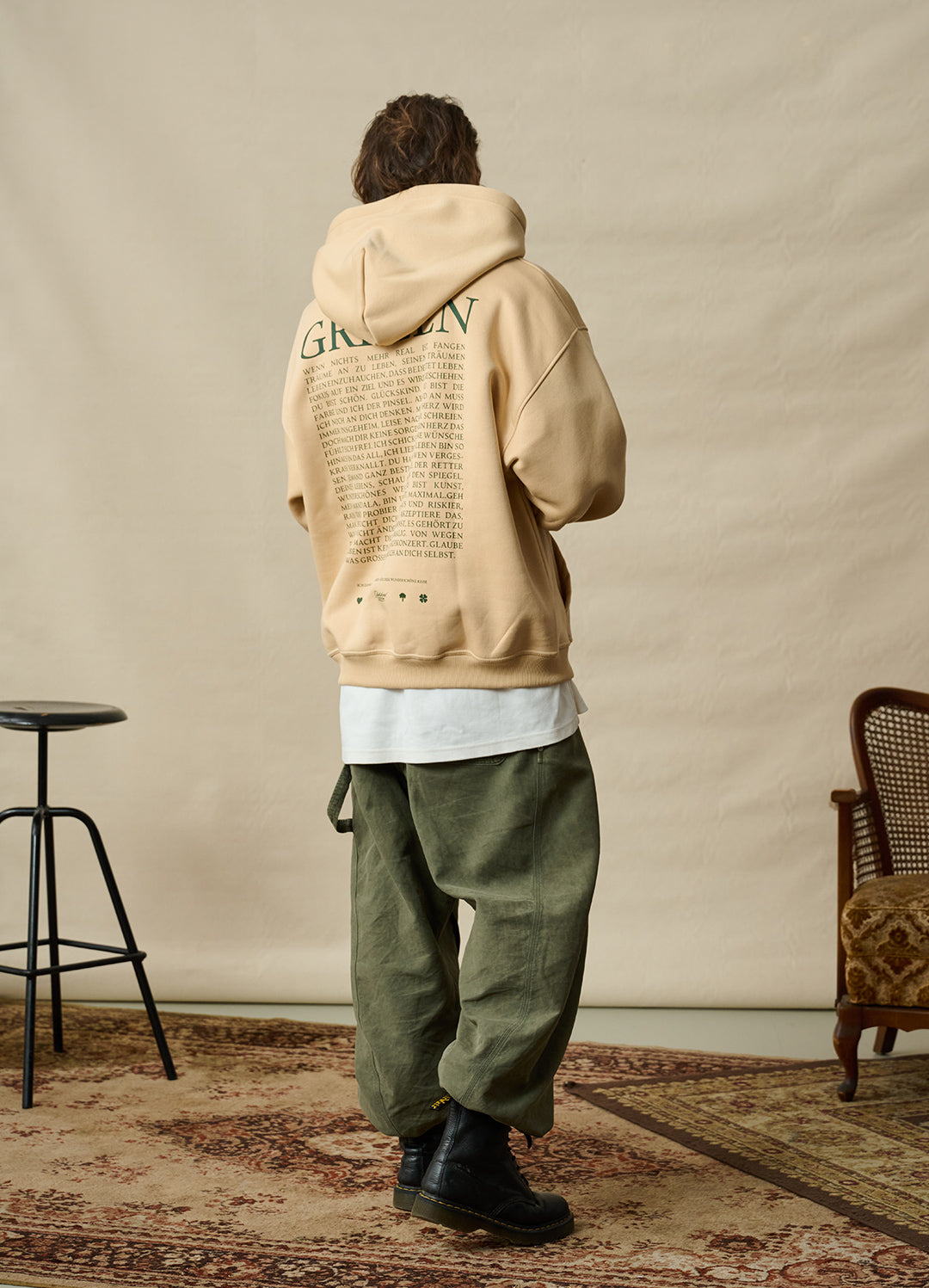 HERZ & TEXT HOODIE
