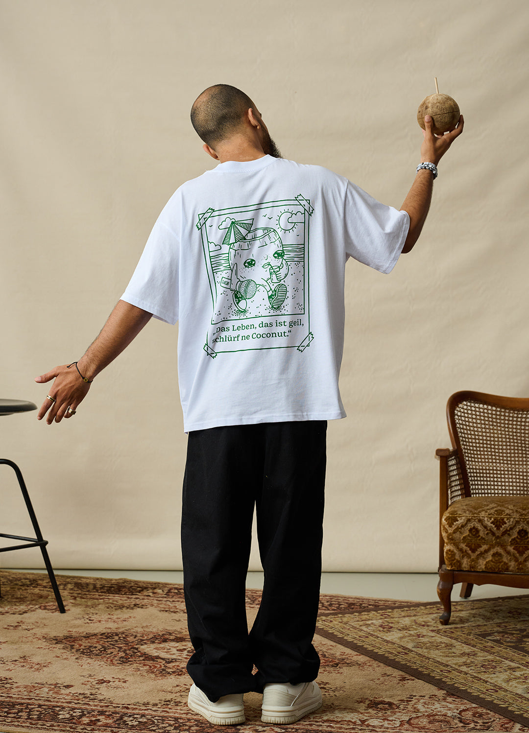 COCONUT T-SHIRT WEISS