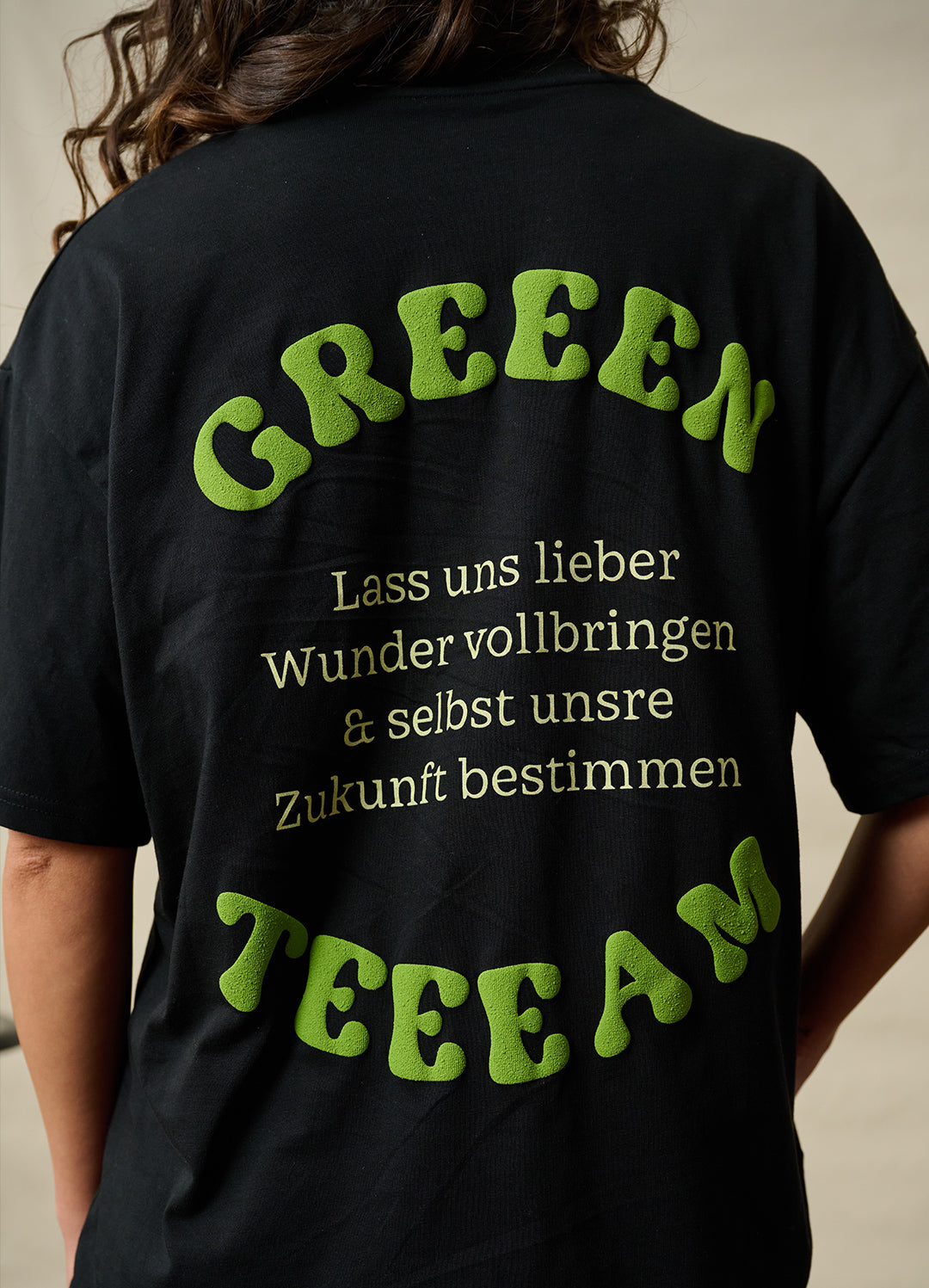 GREEEN TEEEAM T-SHIRT