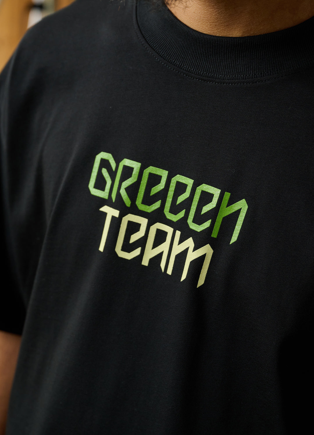 GREEEN TEEEAM T-SHIRT
