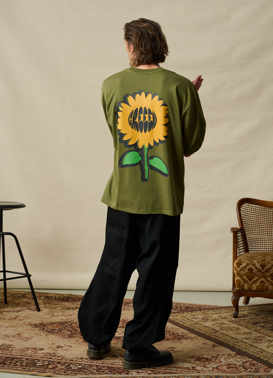 COMIC SONNENBLUME T-SHIRT