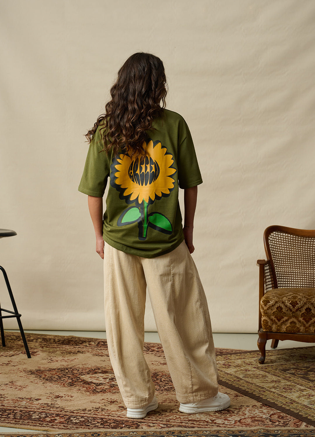 COMIC SONNENBLUME T-SHIRT