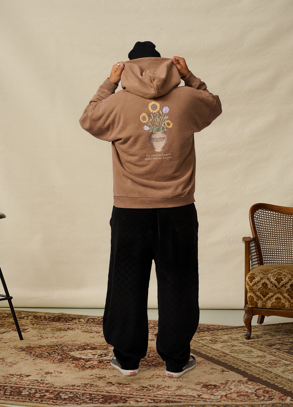 Hingabe vintage - brown Hoodie