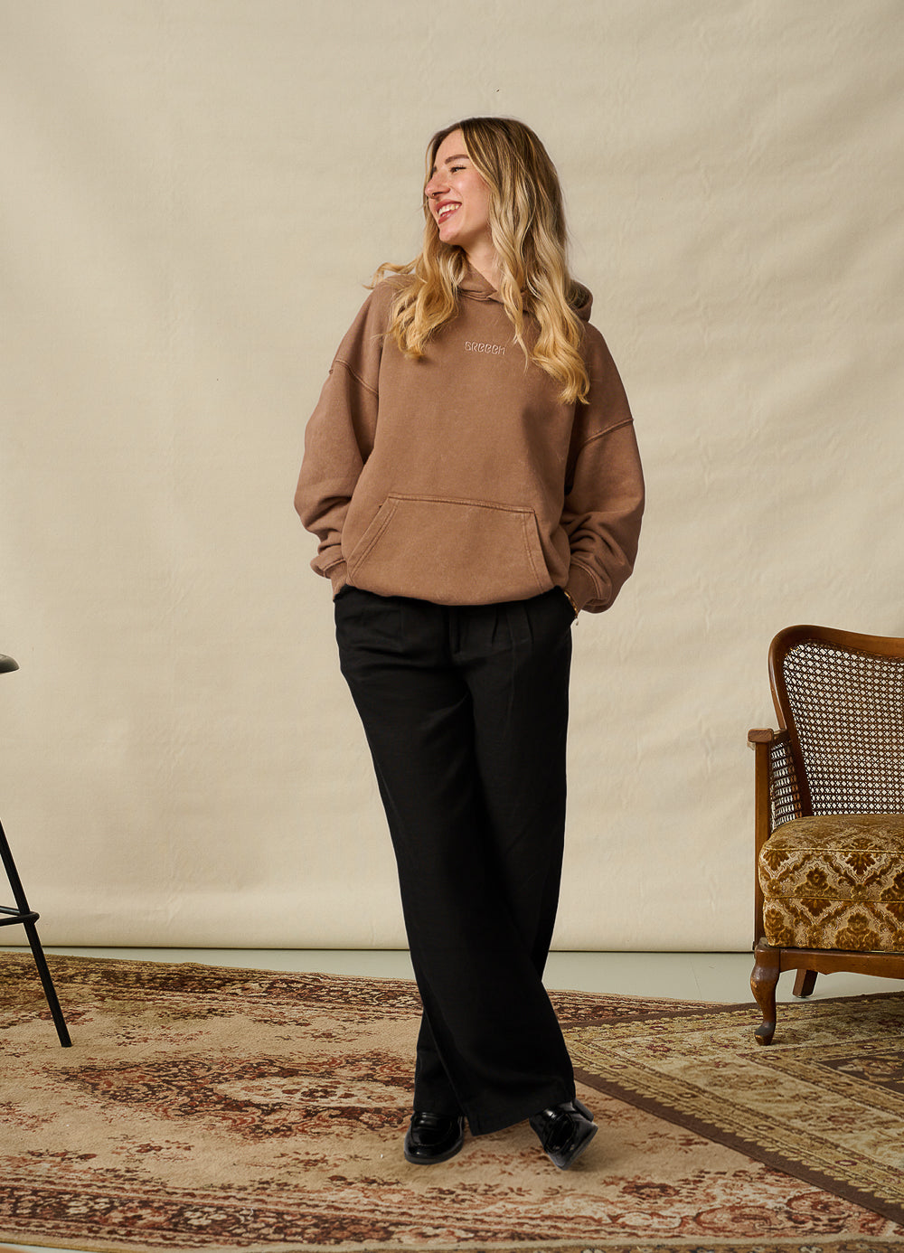 Hingabe vintage - brown Hoodie