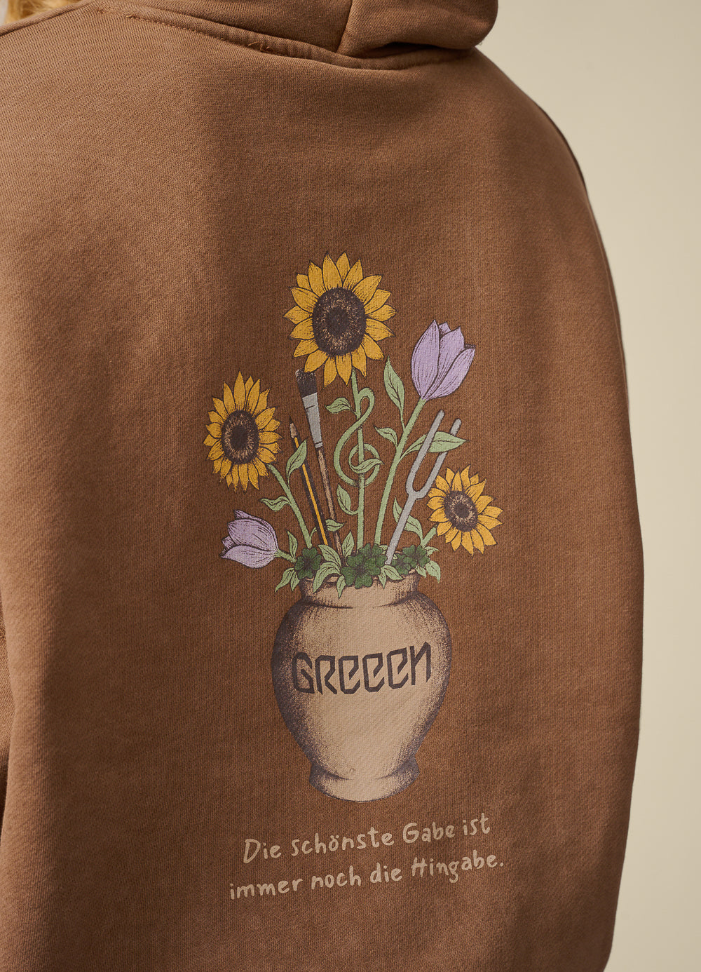 Hingabe vintage - brown Hoodie