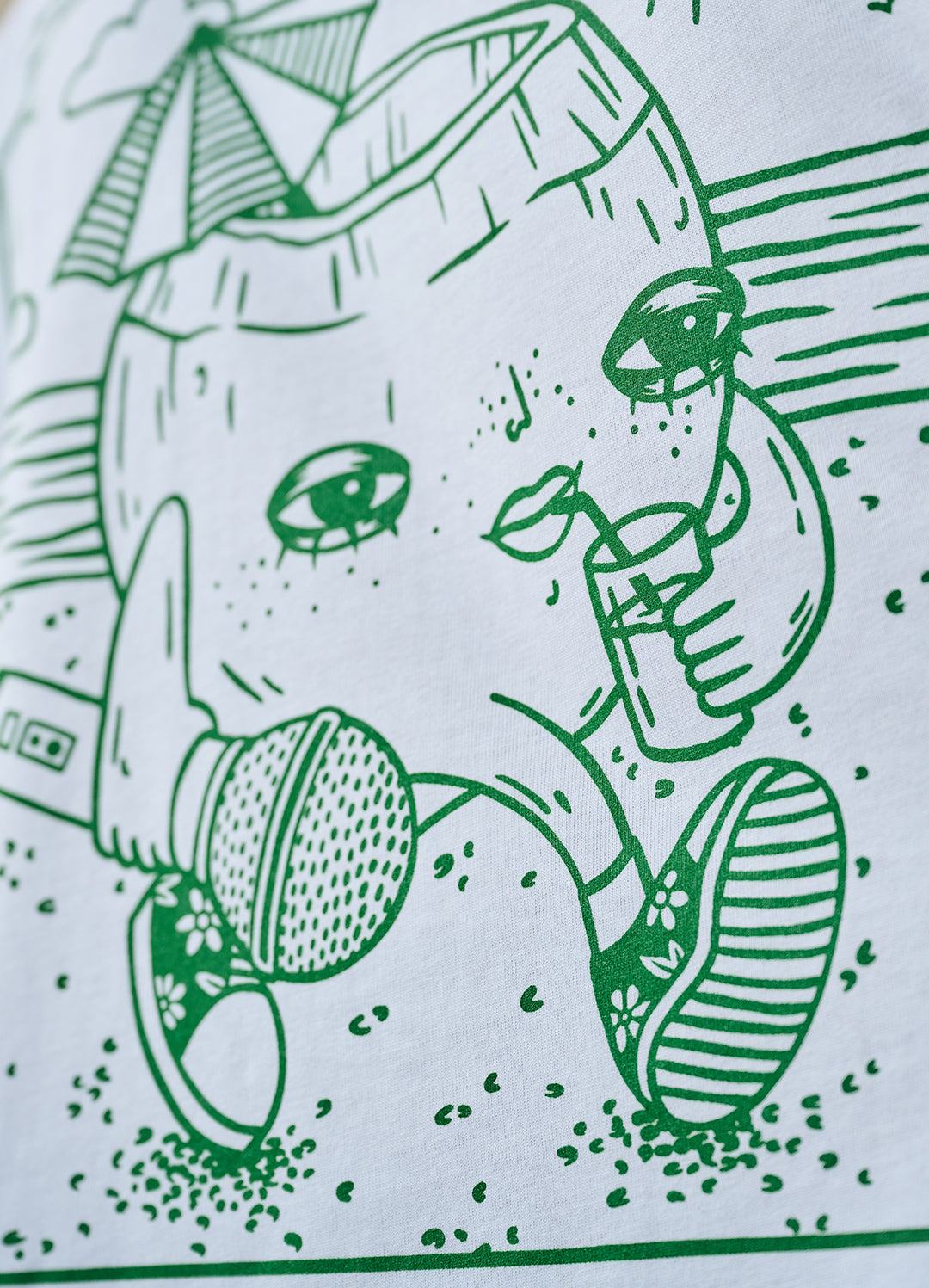 COCONUT T-SHIRT WEISS