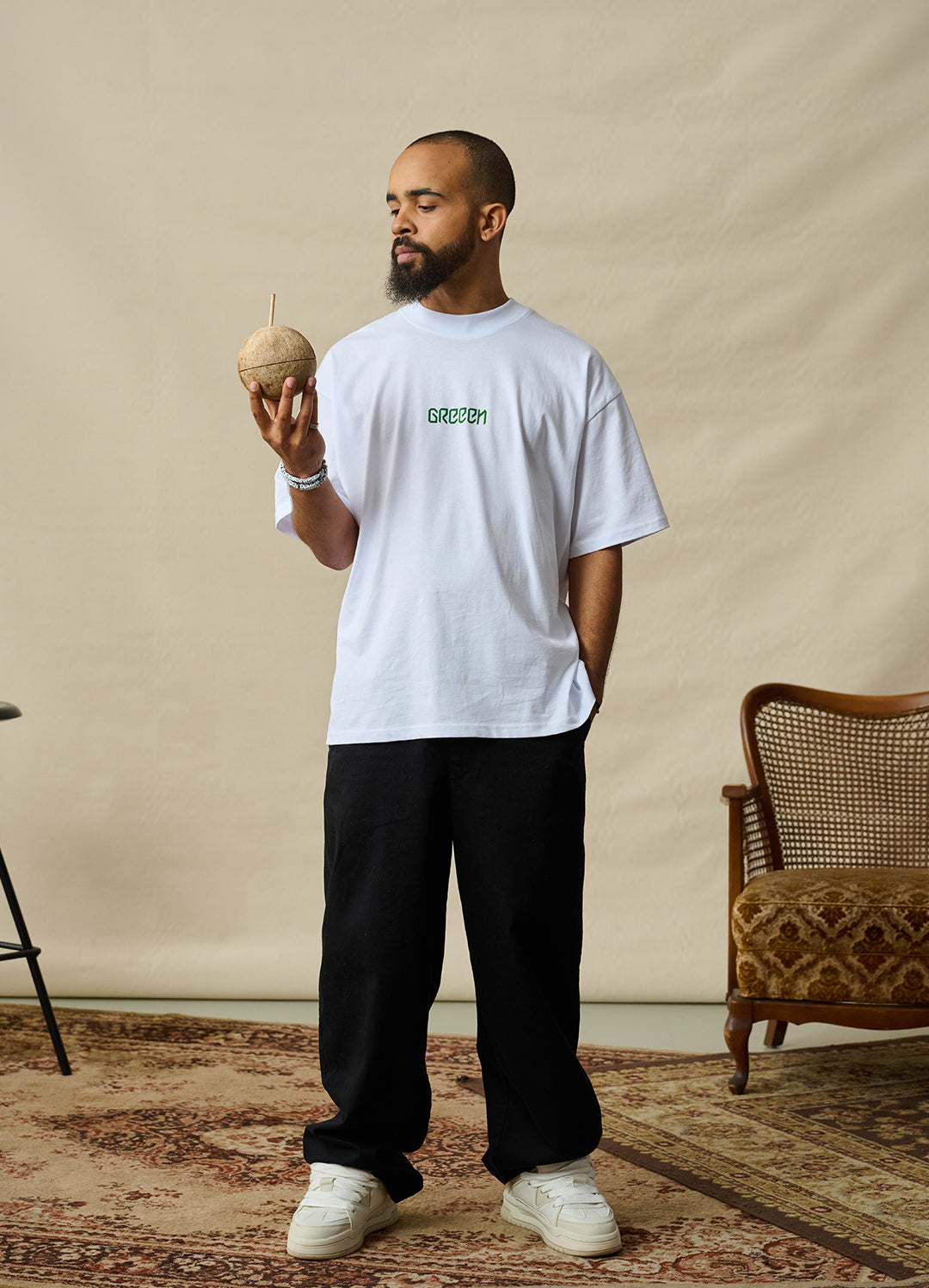 COCONUT T-SHIRT WEISS