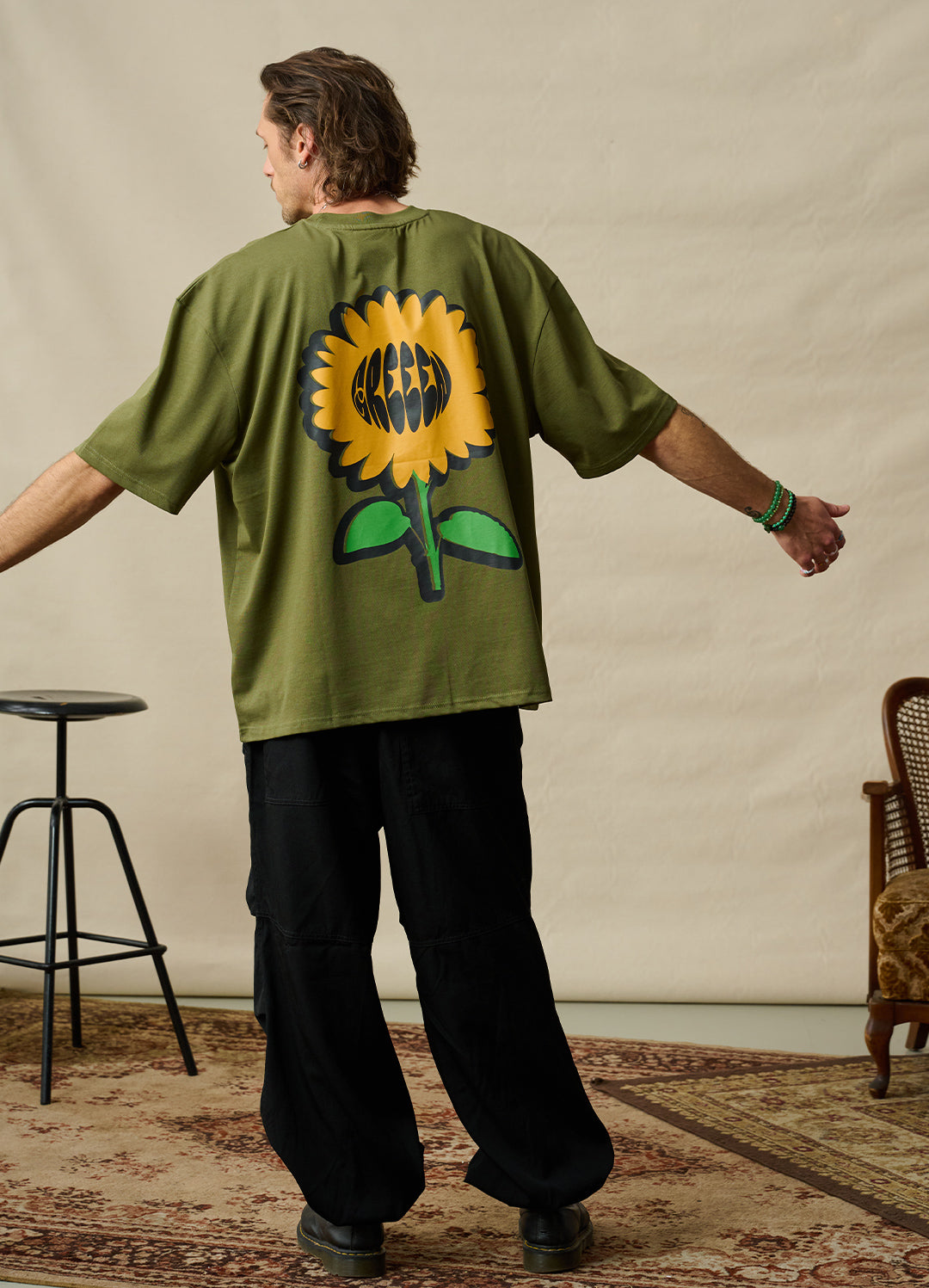 COMIC SONNENBLUME T-SHIRT