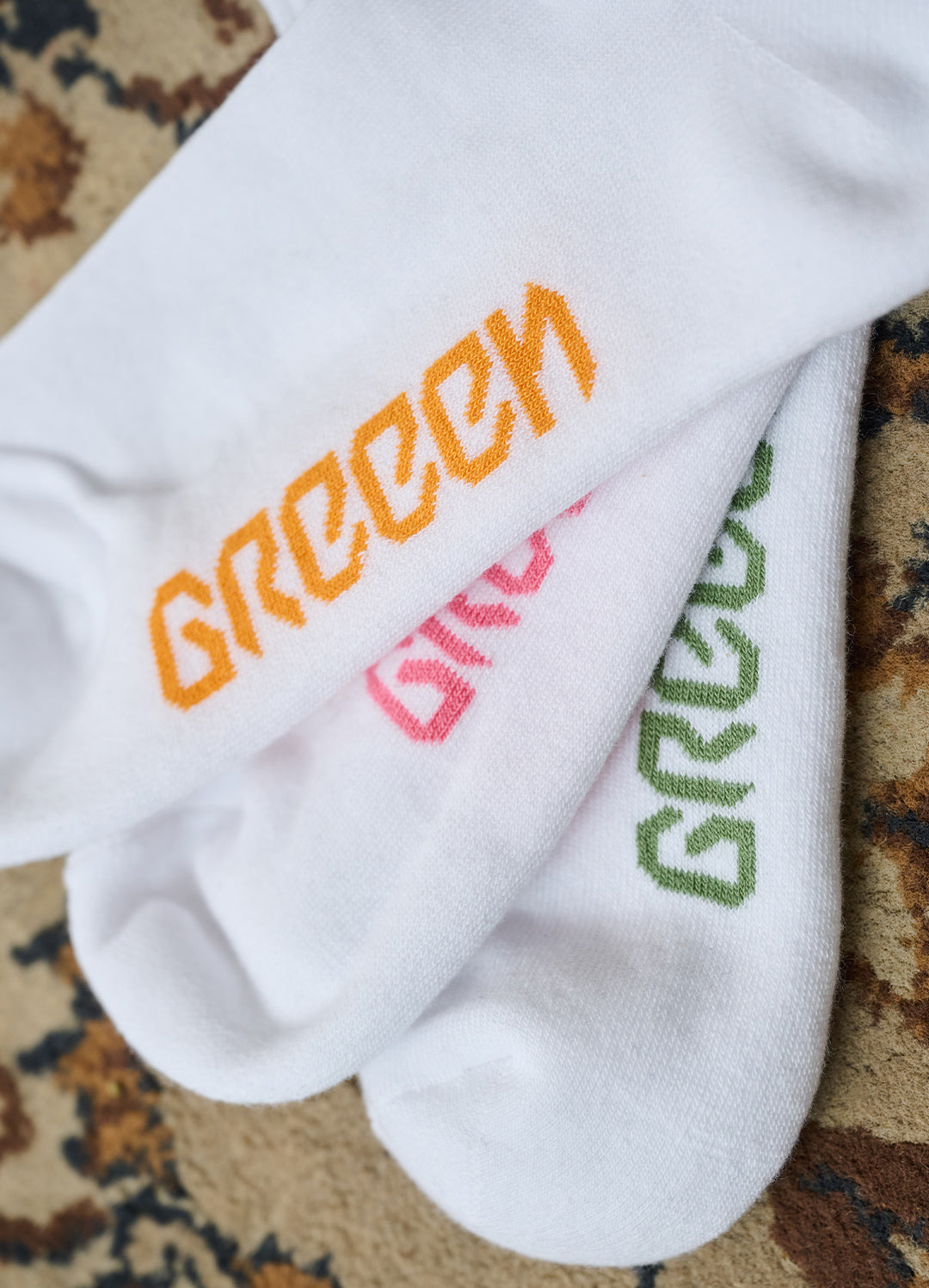 SONNE, HERZ & BROKKOLI SOCKEN-SET WEISS